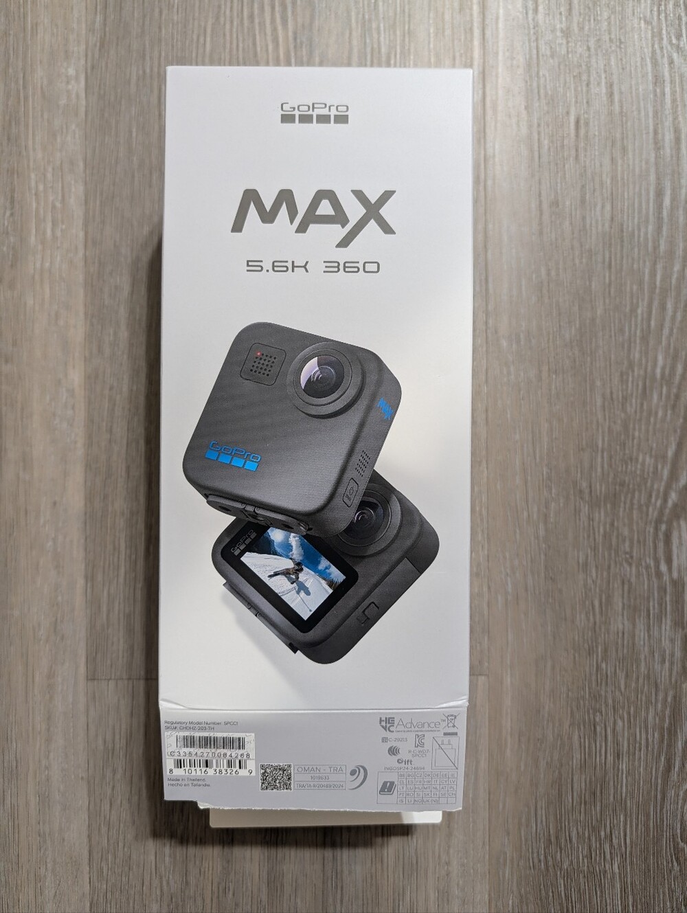 GoPro MAX 5.6K 360 Action Camera With 2 Batteries - Like New